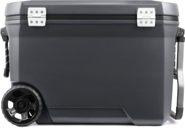 Coleman 65QT Convoy Cooler - 66 liters køleboks - 5 dage med is - køleboks med hjul - grå