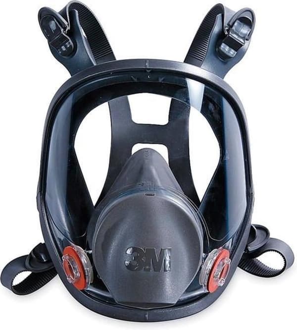 3M Silikone Full Face Mask 6800S (uden filtre) MEDIUM