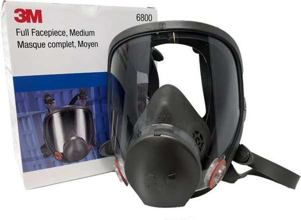 3M Silikone Full Face Mask 6800S (uden filtre) MEDIUM