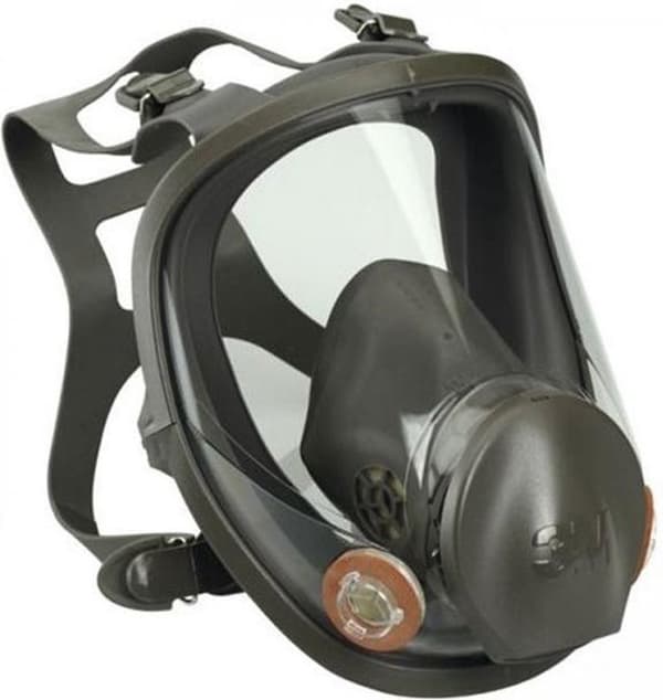 3M Silikone Full Face Mask 6800S (uden filtre) MEDIUM