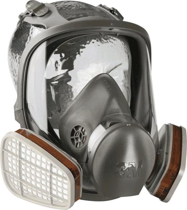 3M Silikone Full Face Mask 6800S (uden filtre) MEDIUM