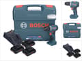 Miniatyrbillede 1 af 6: Bosch akku boremaskine GSR 18V-45 Professional 18Volt blå/sort 3x Li-Ion batteri (0615A5002N)