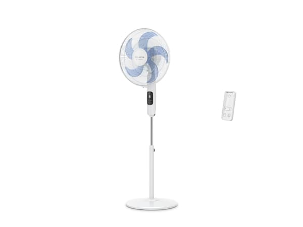 Rowenta Turbo Silence VU5450F0, Husholdningsvifte, Hvit, Gulv, 57 dB, 40 cm, 3000 m³/t
