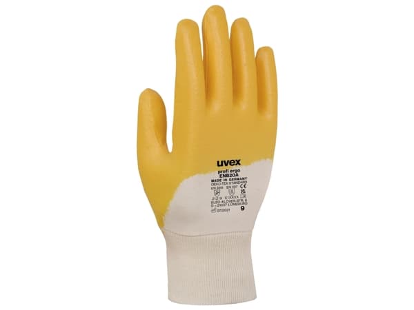 Uvex profi ENB 20A ergo, Hvit, Gult, Voksen, Voksen, Unisex, 1 stykker, 2 stykker