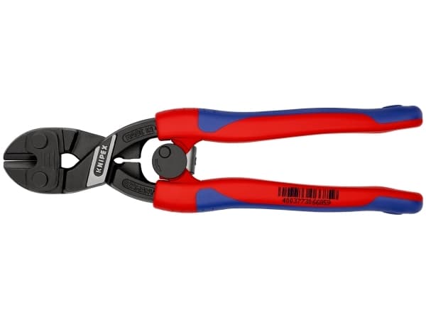 Knipex CoBolt, Boltkutter, Kromvanadiumstål, Plast, Blå, Rød, 200 mm, 375 g