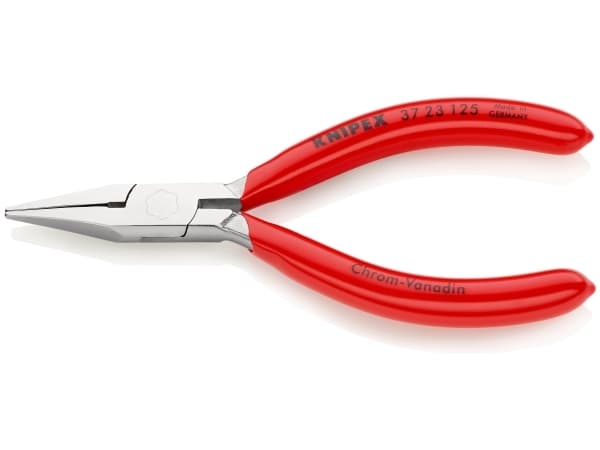 Knipex 37 23 125, Nesetang, Stål, Rød, 125 mm, 72 g