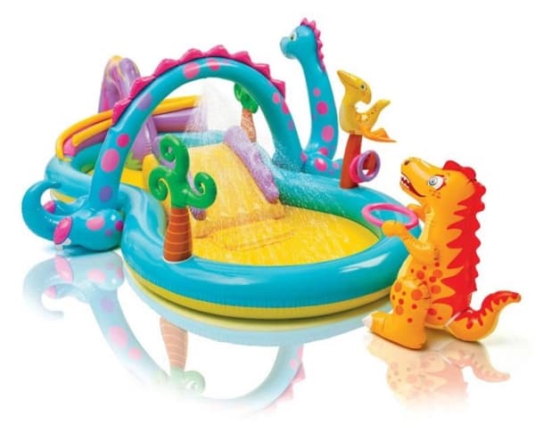 Intex 57135NP, Oppblåsbart basseng, 290 l, Figur 8, 2 år, Vinyl, Flerfarget