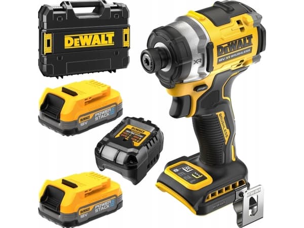 Slagskruvdragare DeWalt DCF860E2T-QW; 18 V; 2x1,7 Ah cc.