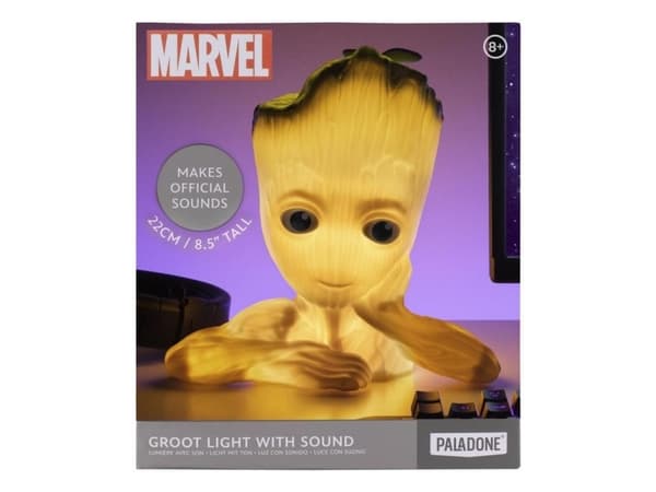 Paladone Groot Light with Sound, Ympäristövalaistus, Ruskea, Kiina, 215 mm, 125 mm, 220 mm