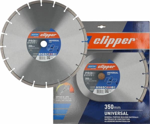 Norton NORTON TARCZA D.UNIVERSAL 350mm CLIPPER PRO UNIVERSAL LASER