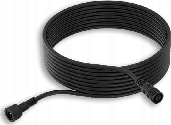 Philips Extension cord 10m, Extension cord, Black, Philips by Signify, IP67, Contemporary, 24 V