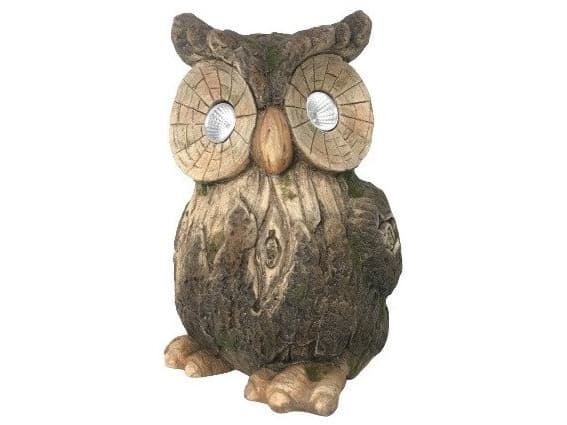 DECORATION OWL 22.5X25X33CM