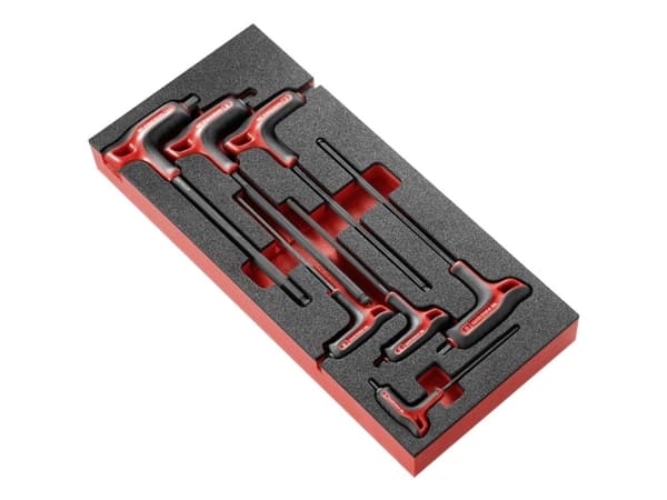 Facom kuusiokoloavain Avaimen leveys: 3 mm, 4 mm, 5 mm, 6 mm, 7 mm, 8 mm, 10 mm