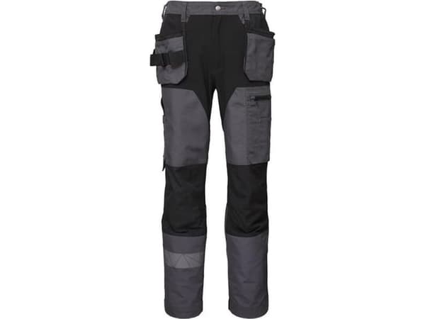 Työskentelyhousut Bo Safety Cirius, musta/harmaa, koko 56