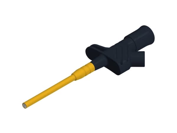 SKS Hirschmann KLEPS 2900 sw Probe Tilslutning 4 mm CAT III Sort