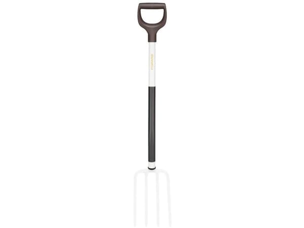 Fiskars Hagegaffel hvit