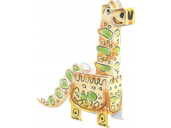 Monumi 3D-värityskirja CubeHead Dino Brachiosaur 13112