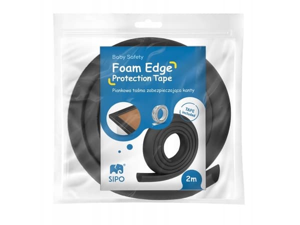 SIPO-SBS-T11-F2-FOAM SECURITY TAPE BLACK