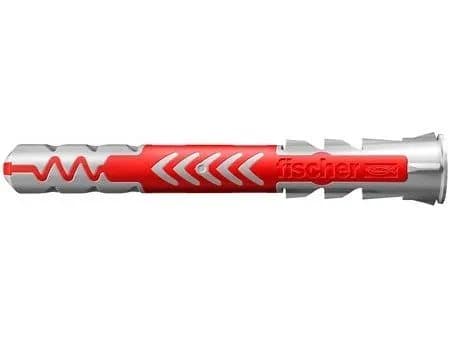 Fischer DUOPOWER 10 x 80, Tegel, Betong, Foam concrete, Gipsskiva, Murverk, Gipsskivor, Nylon, 1 cm, 80 mm, 9 cm, 25 styck