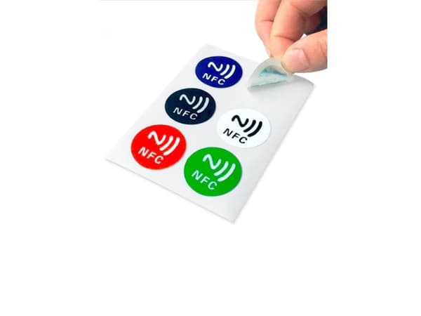 Light Solutions NFC tag - NTAG213 - Coloured stickers - 6 pcs