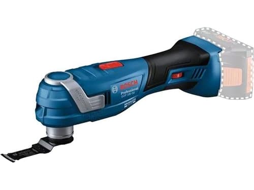 Blå Bosch 18V multicutter gop 18V-34 Starlock solo - SOLO