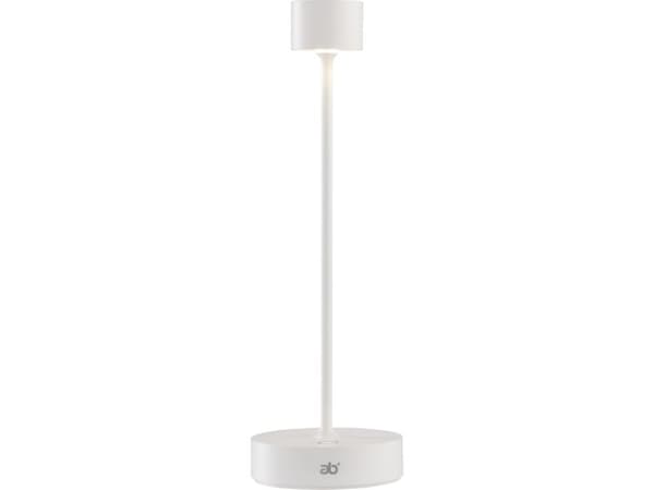 Lampa stołowa AB ab+ by Abert Saturno portable Table Lamp white