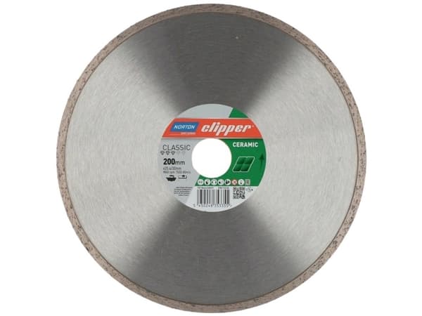 Norton Classic keramisk diamantskive 200 mm
