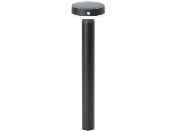 Brilliant G40442/06 Magua Solcelle-udendørsstanderlampe med bevægelsessensor LED modul LED indbygget 4 W Sort