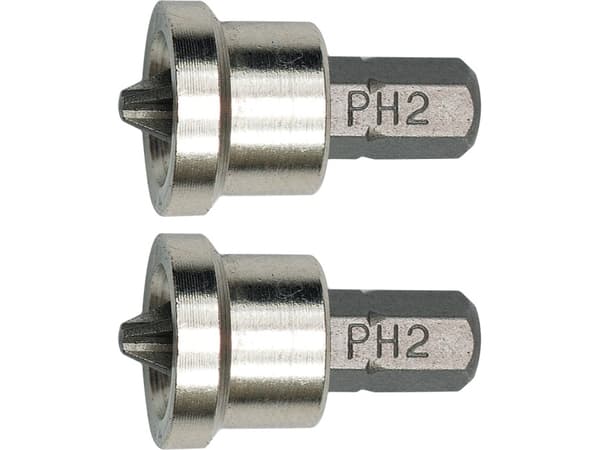 VOREL 65800, 1/4", 25 mm, 2 stykker
