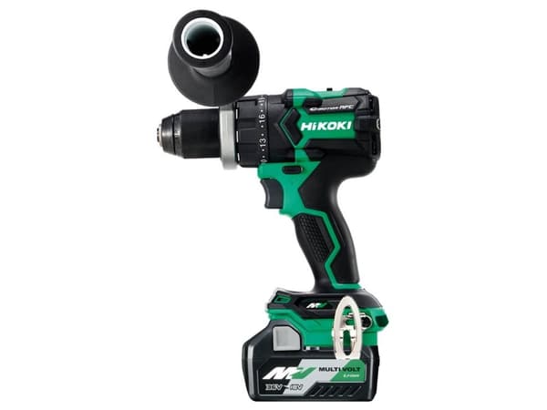 Hikoki DS36DCWRZ, Slagtrekker, Pistolhåndtak, 1/2", Sort, Grønn, Grå, Børsteløs, 2200 RPM