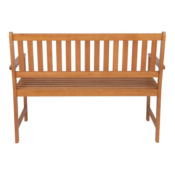 Trädgårdsbänk Canzano 120x58x90 cm eukalyptus [casa.pro]