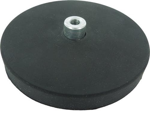 ECLIPSE Kumipäällysteinen neodyymimagneetti, jossa kierreholkki M4 Ø43 mm, 853/1 2 kpl pakkaus