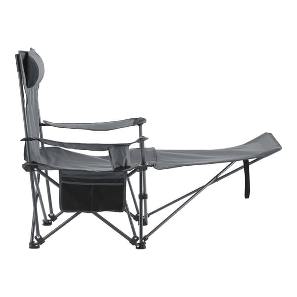 Campingset Bellante av bord och hopfällbara stolar stål grå [casa.pro]