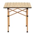 Miniatyrbild 5 av 11: Campingset Bellante av bord och hopfällbara stolar stål beige [casa.pro]