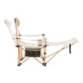 Miniatyrbild 9 av 11: Campingset Bellante av bord och hopfällbara stolar stål beige [casa.pro]