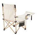Miniatyrbild 10 av 11: Campingset Bellante av bord och hopfällbara stolar stål beige [casa.pro]