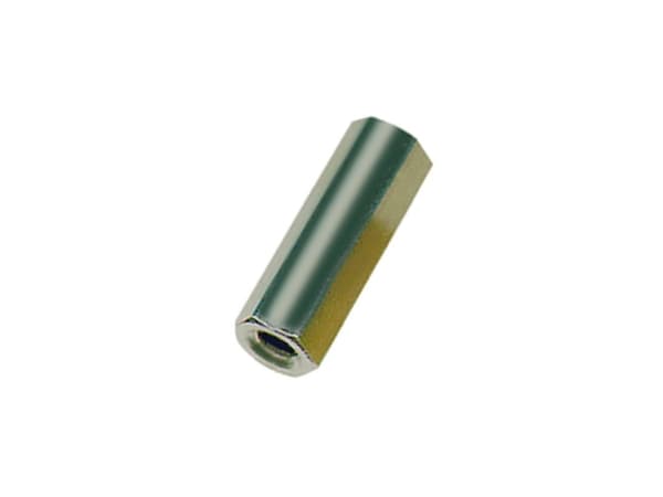Vogt Verbindungstechnik m30025.00.65 M 3x25x5x10 Ms ni Distansbult (L) 25 mm M3 Mässing Forniklet 250 st