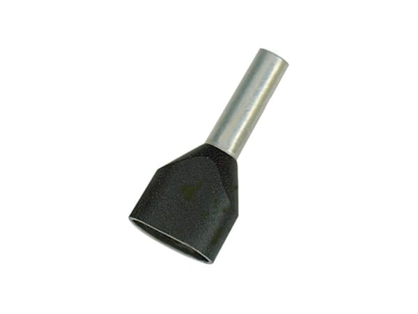 Vogt Verbindungstechnik 470106d Dubbel kabelsko 0,50 mm² Delvis isolerad Vit 500 st