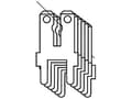 Miniatyrbilde 1 av 3: Vogt Verbindungstechnik 03866c.68 Indstikstunge Stikbredde: 6.3 mm Stiktykkelse: 0.8 mm 2000 stk