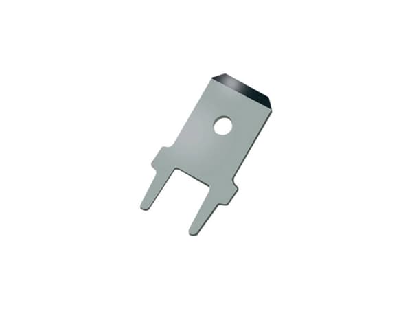 Vogt Verbindungstechnik 3866a.62 Pistokieli Pistokkeen leveys: 6,3 mm Pistokkeen paksuus: 0,8 mm 500 kpl