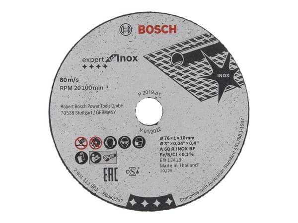 Bosch SKÄRSKAROR EXP INOX 76X1X10MM 5 stycken
