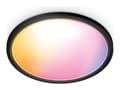 Miniatyrbild 1 av 4: WiZ Super Slim - Innertakslampa - LED - 32 W - RGB-lampa - 2200-6500 K - rund - svart