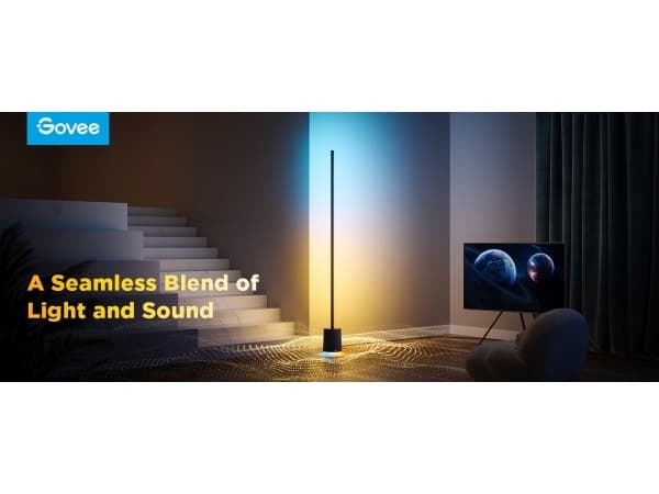 Govee Govee Lyra Smart RGBICWW LED-lampe med gjengivelse