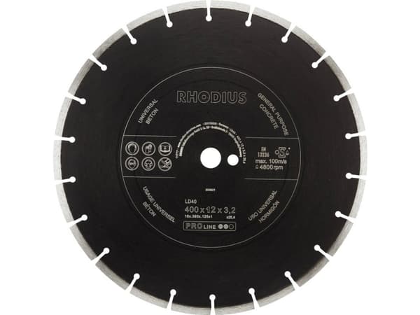 Rhodius timanttiterä LD40 400mm