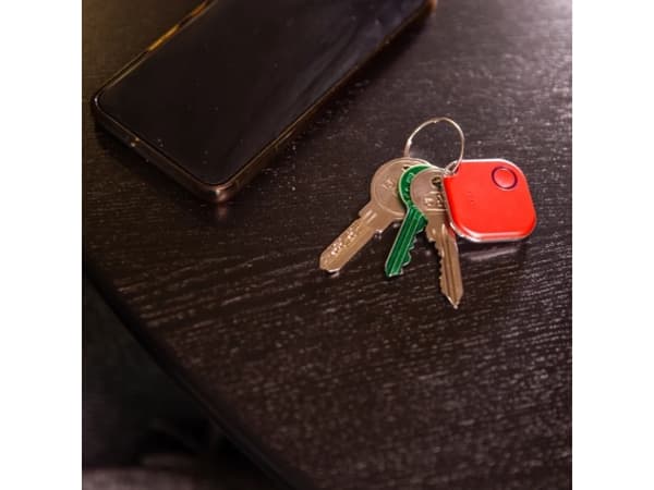 Toiminta- ja kohtausaktivointipainike Shelly Blu Button 1 Bluetooth (punainen)