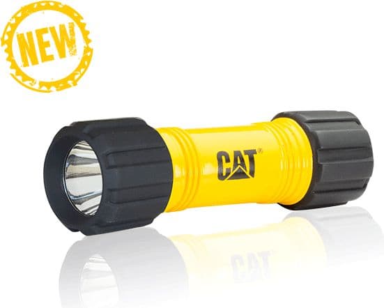 CAT CTRACK, Käsikokoinen taskulamppu, Musta, Keltainen, Akryylinitriilibutadieenistyreeni (ABS), 1 m, LED, 115 lm