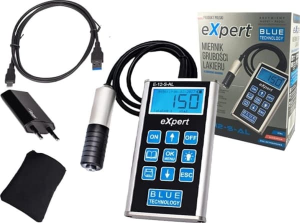 Måler til malingstykkelse BLUE TECHNOLOGY E-12-S-AL (eXpert)