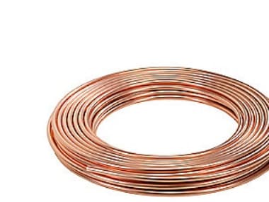 kølekobberrør 3/8'' - Rulle, 0,85 mm, 15000 mm, 96 bar, EN 12735-1