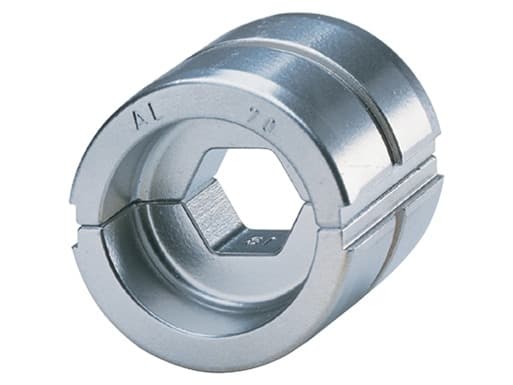 Klauke HA 13, Kuusikulmainen muoto, 1,2 cm, 50 mm², Alumiini, Kupari