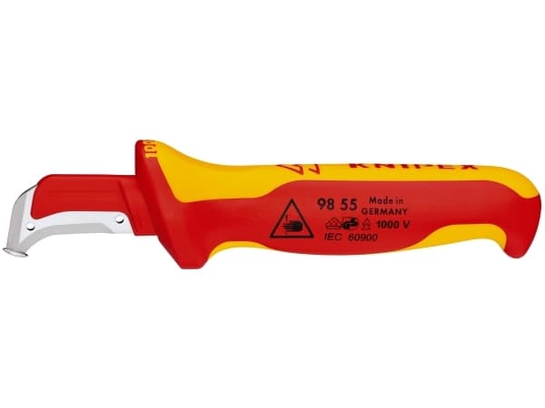 KNIPEX - Stripping knife - isolert - 180 mm